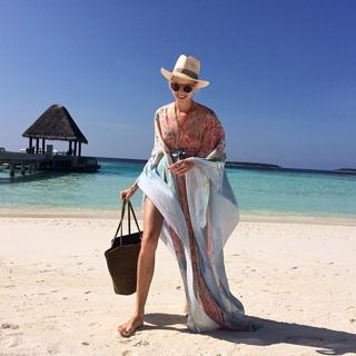 Elena Perminova feet photo thumbnail