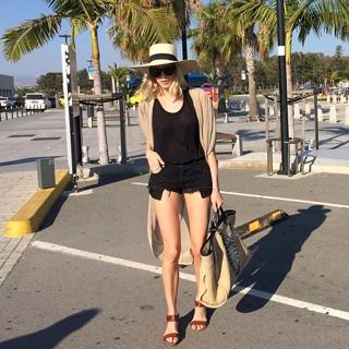 Elena Perminova feet photo thumbnail