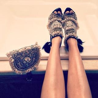 Elena Perminova feet photo thumbnail