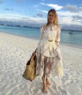 Elena Perminova feet photo thumbnail