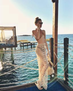 Elena Perminova feet photo thumbnail