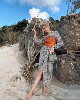 Elena Perminova feet photo thumbnail