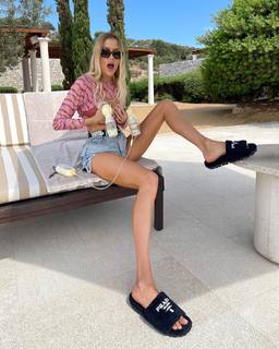 Elena Perminova feet photo thumbnail