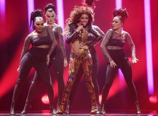 Eleni Foureira feet photo thumbnail