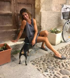 Elisabetta Canalis feet photo thumbnail