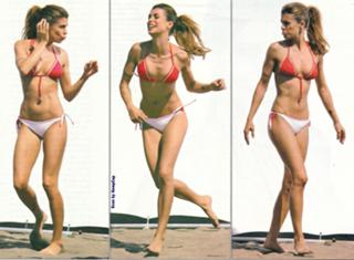 Elisabetta Canalis feet photo thumbnail
