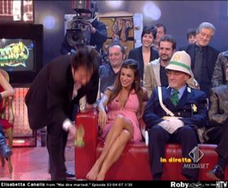 Elisabetta Canalis feet photo thumbnail