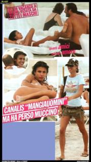 Elisabetta Canalis feet photo thumbnail