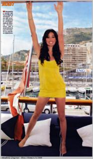 Elisabetta Gregoraci feet photo thumbnail