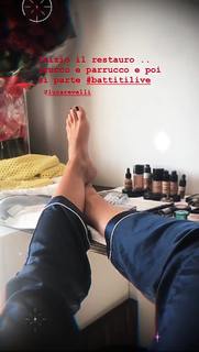 Elisabetta Gregoraci feet photo thumbnail