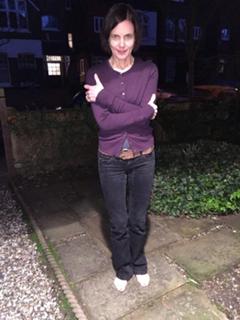 Elizabeth McGovern feet photo 8