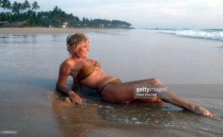 Elke Sommer feet photo thumbnail