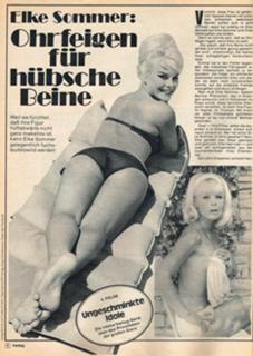 Elke Sommer feet photo thumbnail