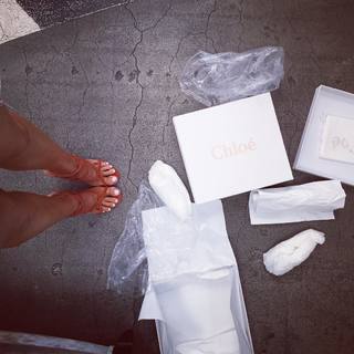 Elle Ferguson feet photo 2