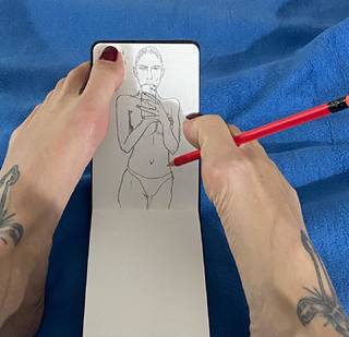 Ema Stokholma feet photo thumbnail