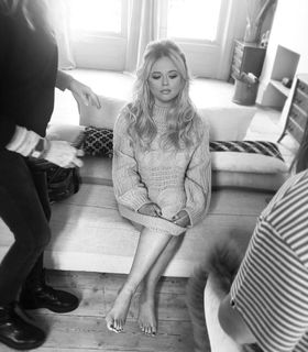 Emily Atack feet photo thumbnail