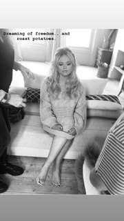 Emily Atack feet photo thumbnail