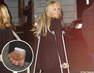 Emma Bunton feet photo thumbnail