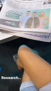 Erin Molan feet photo 2