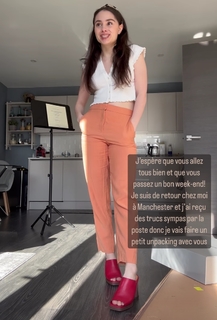 Esther Abrami feet photo 3