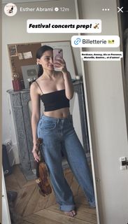 Esther Abrami feet photo 1