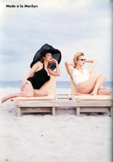 Eva Herzigova feet photo thumbnail