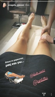 Evangelia Aravani feet photo 18