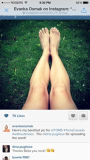 Evanka Osmak feet photo 5