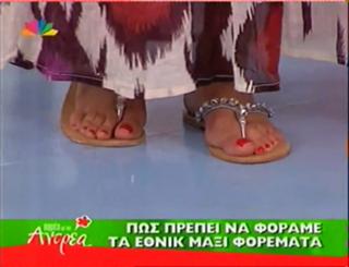 Evi Vatidou feet photo 17