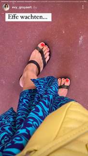 Evy Gruyaert feet photo 1