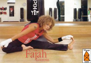 Fajah Lourens feet photo 2