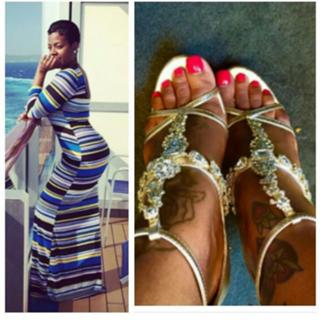 Fantasia Barrino feet photo 4