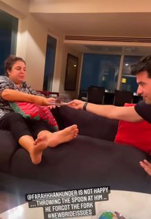 Farah Khan feet photo 2