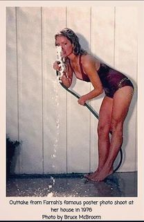 Farrah Fawcett feet photo thumbnail