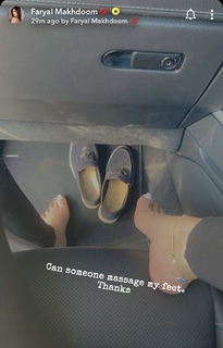 Faryal Makhdoom feet photo 17
