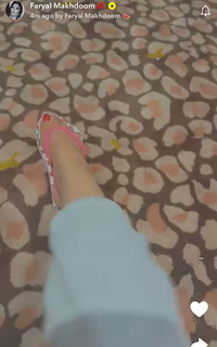 Faryal Makhdoom feet photo 2