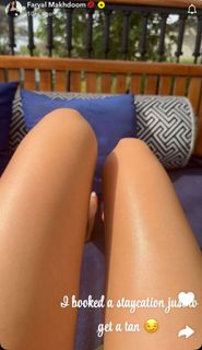 Faryal Makhdoom feet photo 3