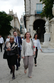 Federica Mogherini feet photo 2