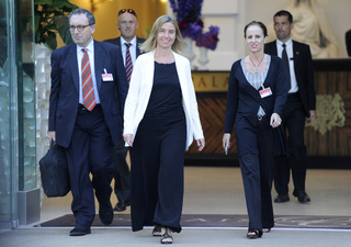 Federica Mogherini feet photo 4