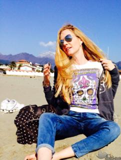 Federica Panicucci feet photo thumbnail