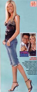 Federica Panicucci feet photo thumbnail