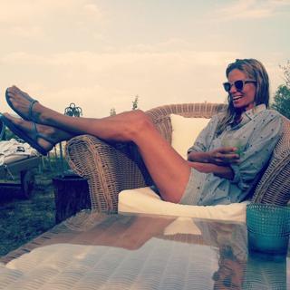 Filippa Lagerback feet photo 3