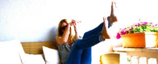 Filippa Lagerback feet photo 2