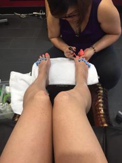 Fiona Vroom feet photo 2