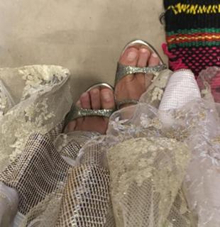 Flavia Palmiero feet photo thumbnail