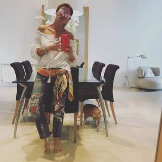 Flavia Palmiero feet photo thumbnail