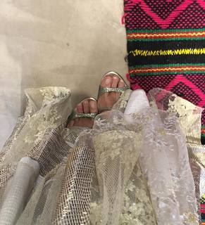 Flavia Palmiero feet photo thumbnail