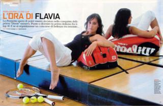Flavia Pennetta feet photo thumbnail