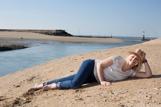 Flavie Flament feet photo 6