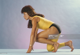 Florence Griffith Joyner feet photo 5